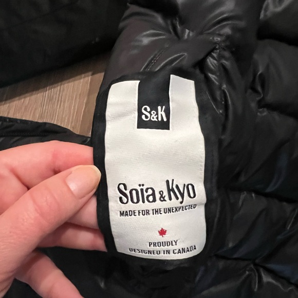 Soia & Kyo Hooded Parka w/ Removable Fur trim - Picture 14 of 14